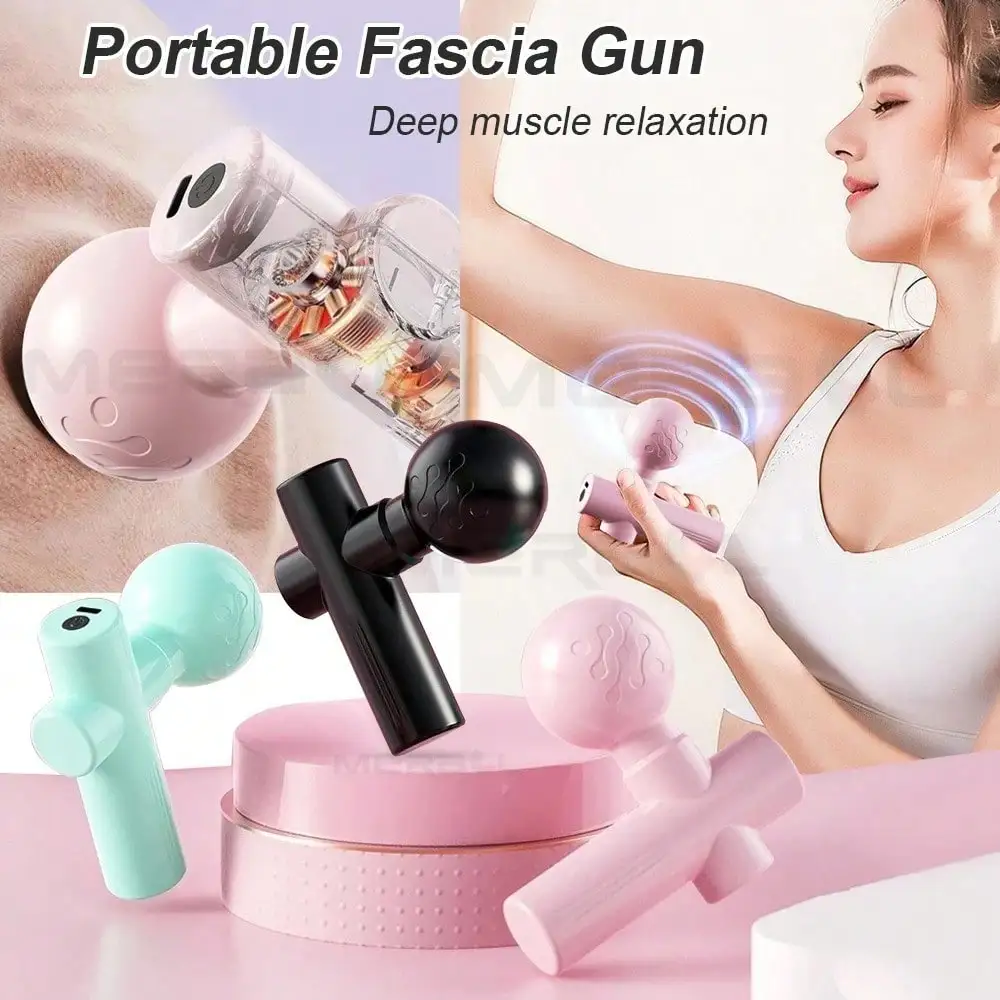 Massage Gun Deep Tissue - 2026 Mini Massage Gun Fascia Machine