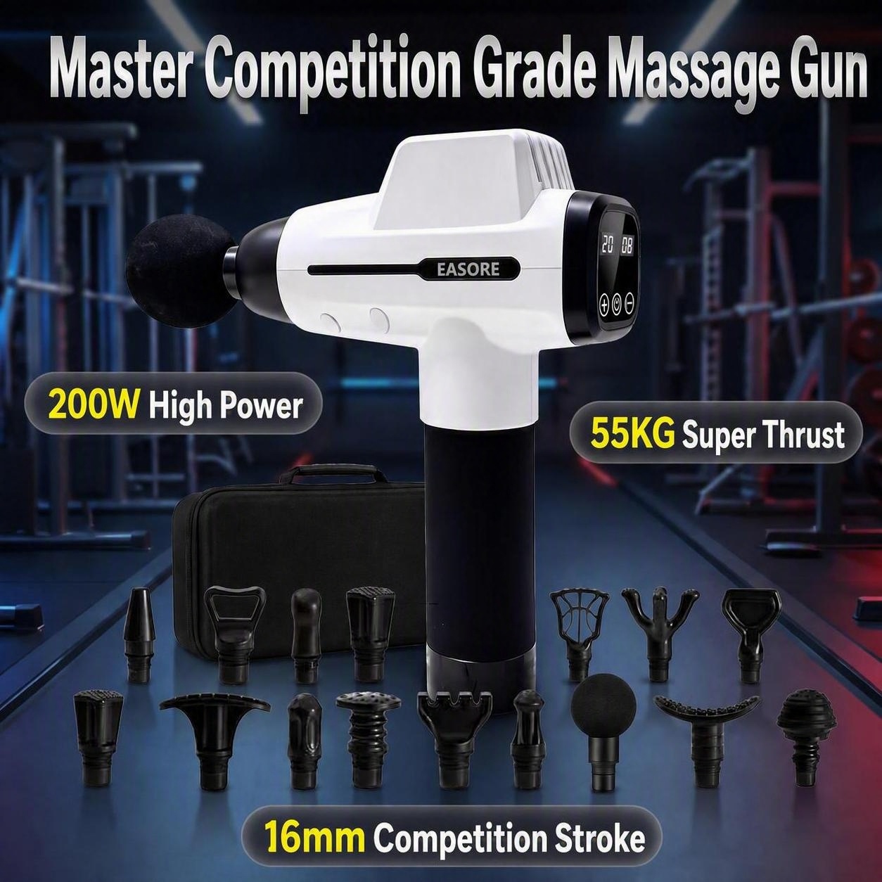 Massage Gun Deep Tissue - 16mm Amplitude Professional Massage Gun X20
