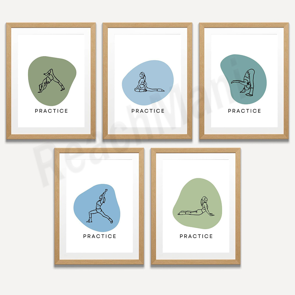 Health Wellness Poster - Safe Space Mindfulness Poster - Simple