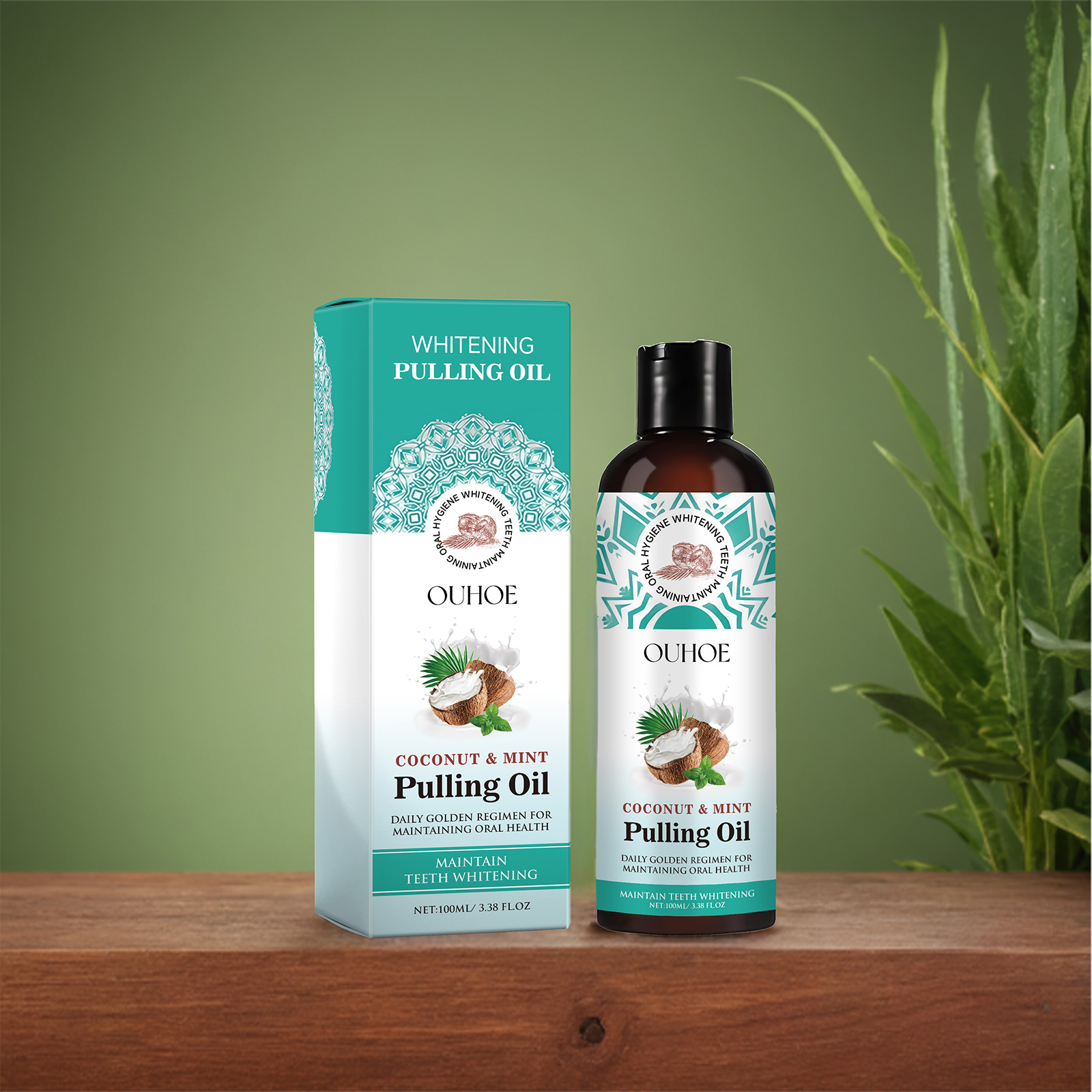 Coconut Oil Mouthwash Alcohol- - огляд і ціна Health Wellness Product