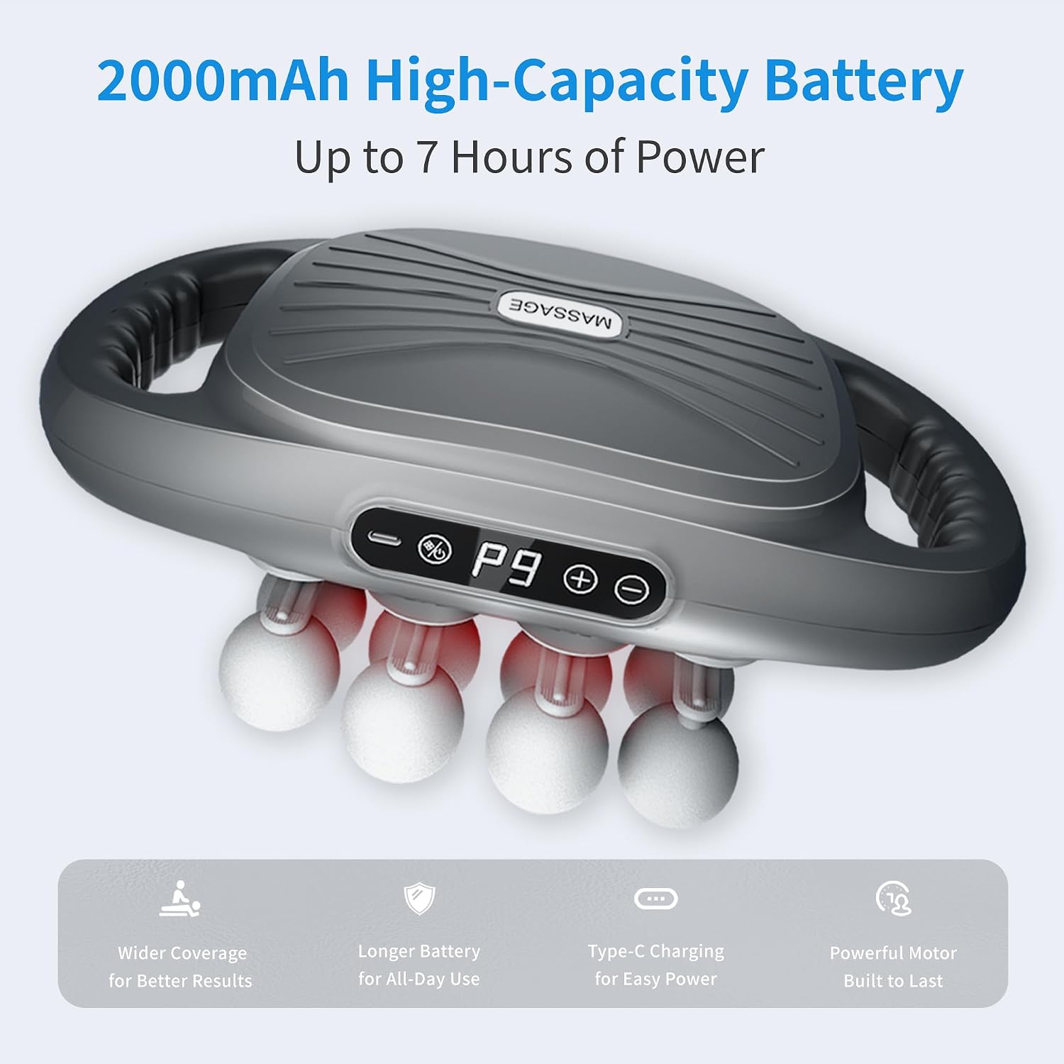 16-Head Massage Gun, Deep Tiss - огляд і ціна Massage Gun Deep Tissue