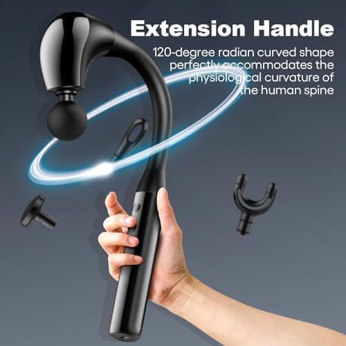 U-Shaped Massage Gun with Exte - огляд і ціна Massage Gun Deep Tissue