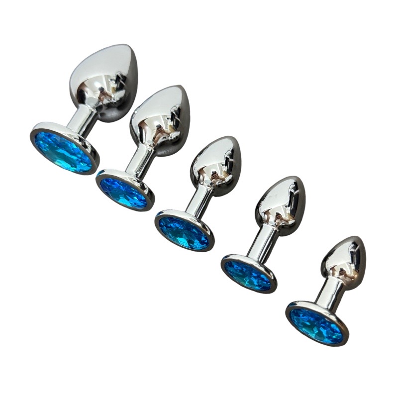 Blue Metal Anal Plug for Men A - огляд і ціна Health Wellness Product