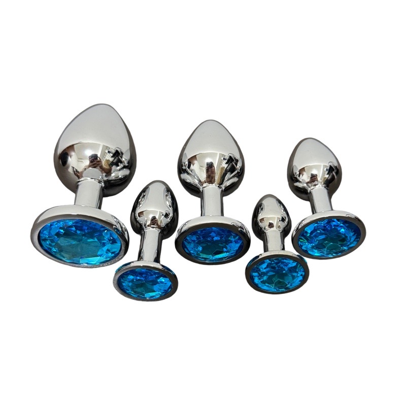 Blue Metal Anal Plug for Men A - огляд і ціна Health Wellness Product
