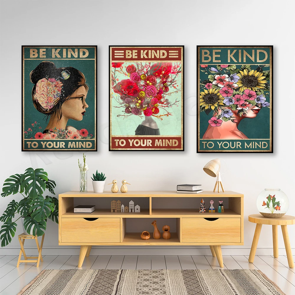 Treat your mind well: Women's  - огляд і ціна Health Wellness Poster