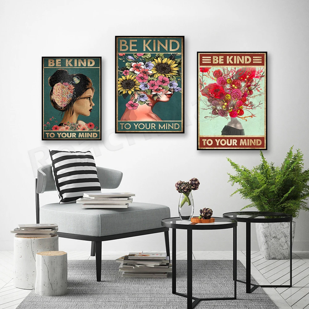 Treat your mind well: Women's  - огляд і ціна Health Wellness Poster