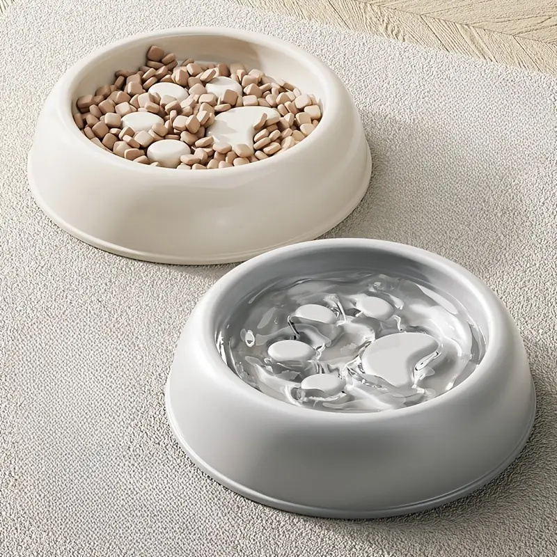 Paw Print Slow Feeder Bowls fo - огляд і ціна Health Wellness Product