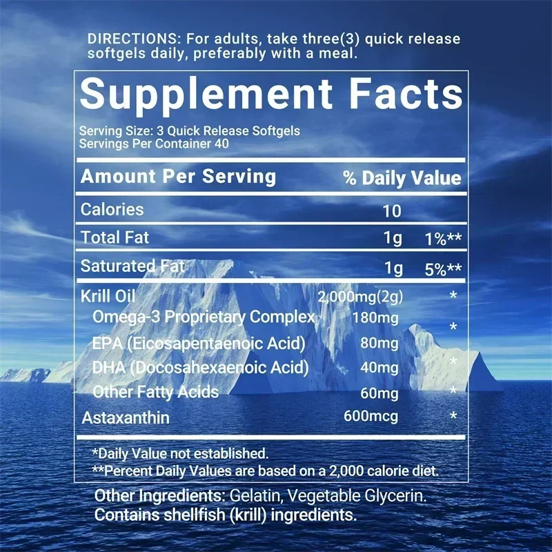 Antarctic Krill Oil Capsules - - огляд і ціна Pa Health & Wellness Zoominfo
