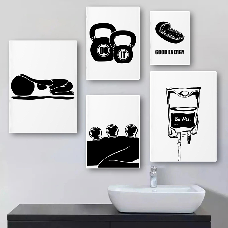 Therapy Mental Health Minimali - огляд і ціна Health Wellness Poster