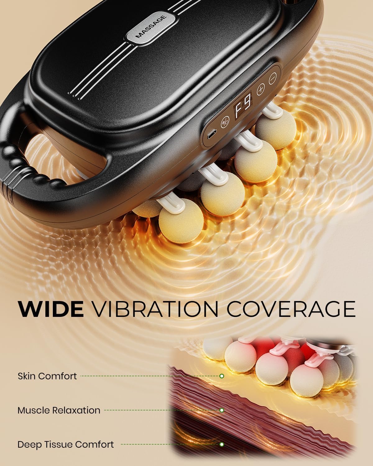 16-Head Massage Gun Deep Tissu - огляд і ціна Massage Gun Deep Tissue