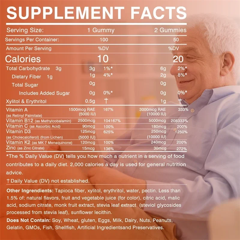 Vitamin D3 K2 + Vitamin B12 Gu - огляд і ціна Health Wellness Product