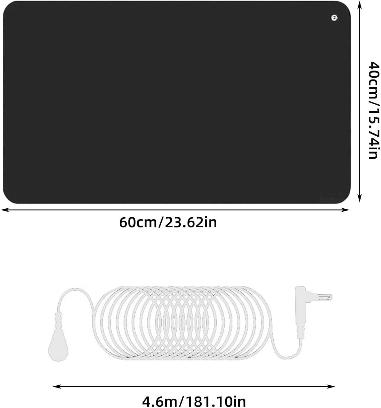 40X60CM Grounding Mat With Gro - огляд і ціна Therapy Health And Wellness