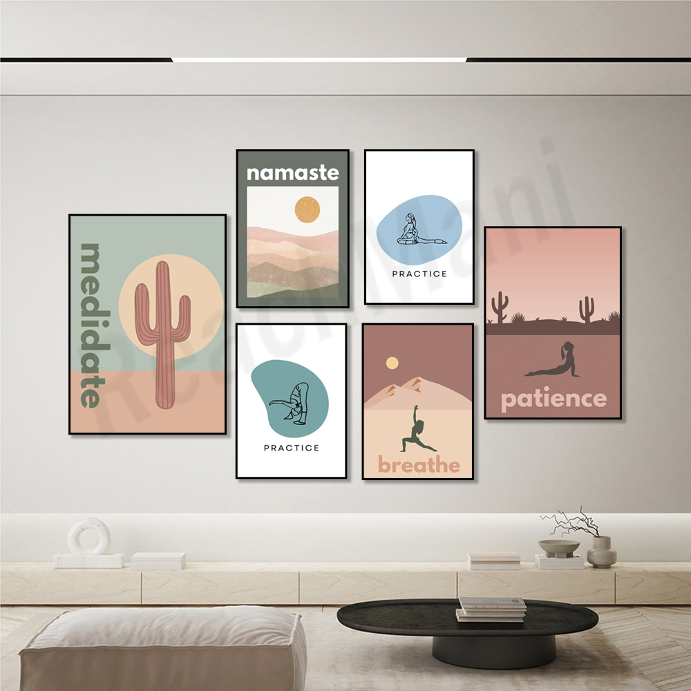 Safe Space Mindfulness Poster  - огляд і ціна Health Wellness Poster