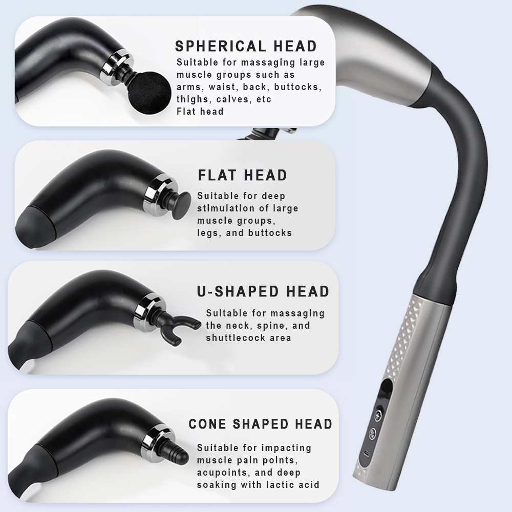 Portable Fascial Massage Gun E - огляд і ціна Massage Gun Deep Tissue