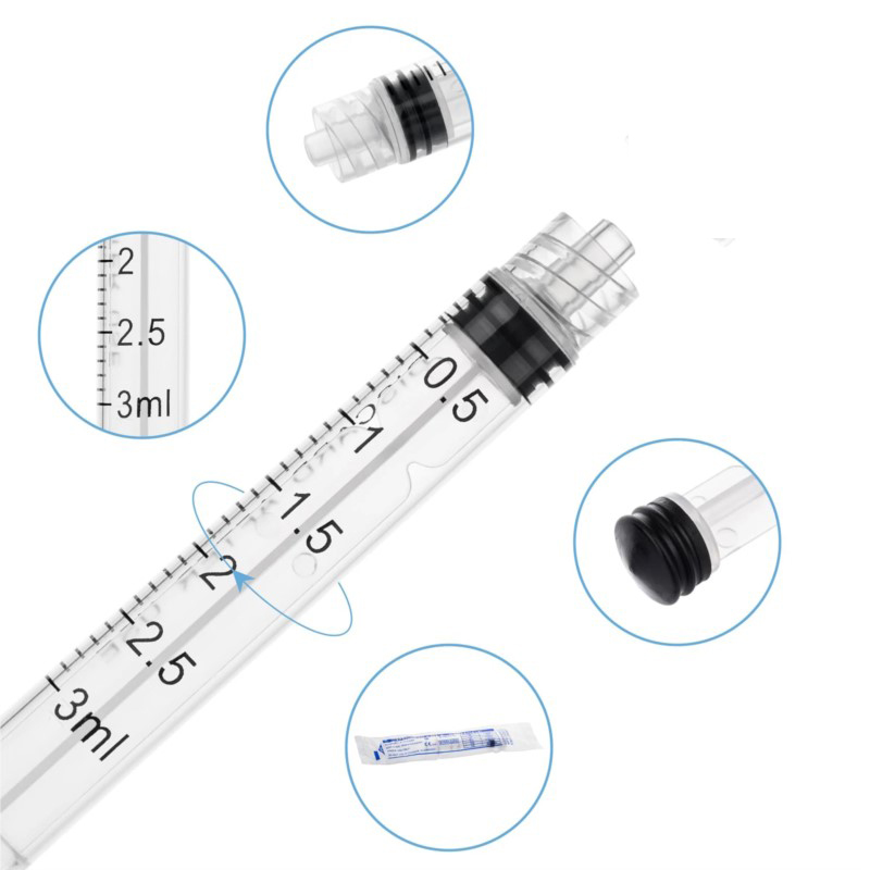 3ml 20 50 100Pcs Luer Lock Lab - огляд і ціна Health Wellness Product
