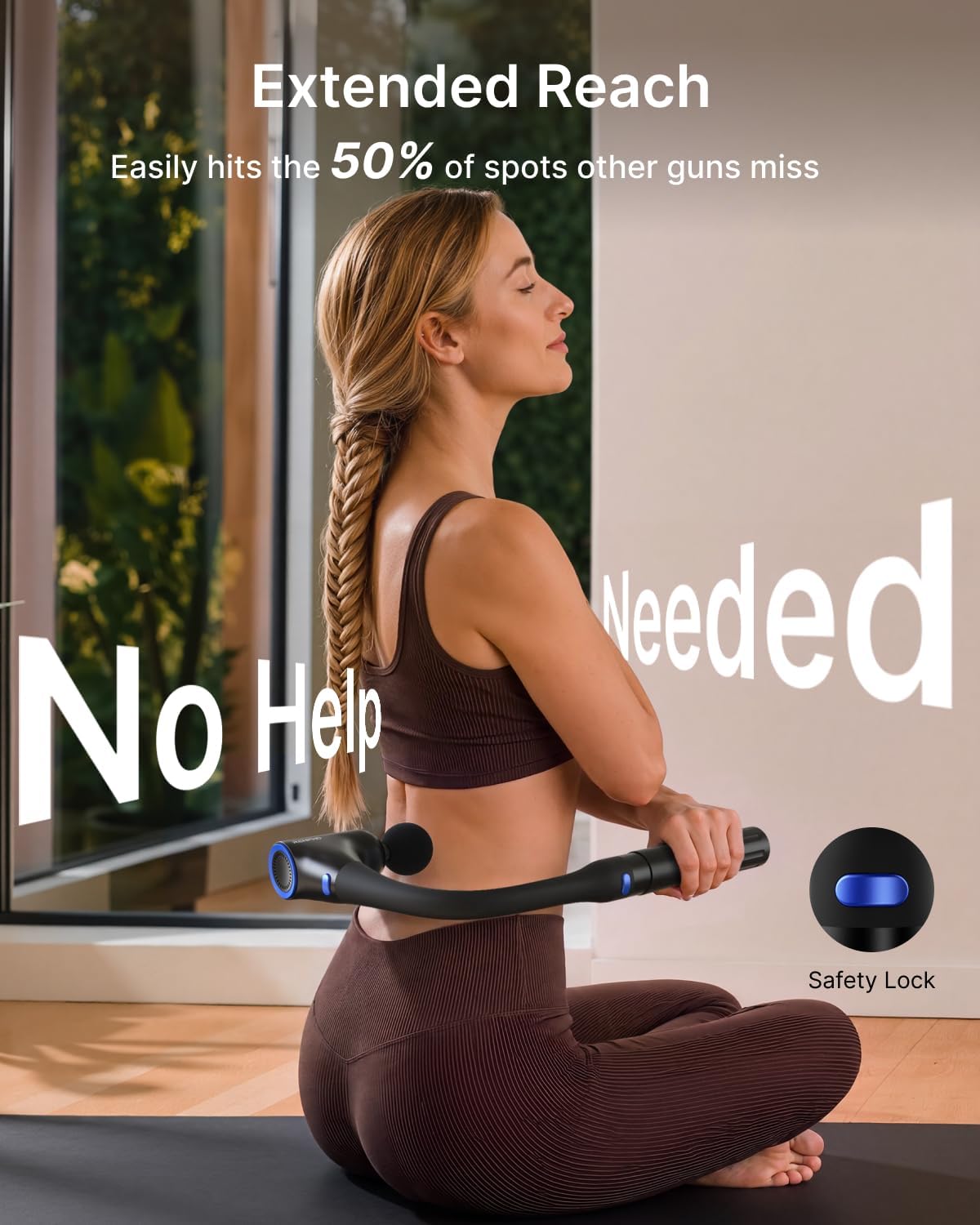4-in-1 Massage Gun with Extens - огляд і ціна Massage Gun Deep Tissue